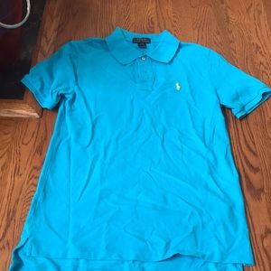 Teal Blue Polo